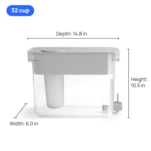 ZeroWater 33 Cup Water Filter Dispenser Removes PFAS