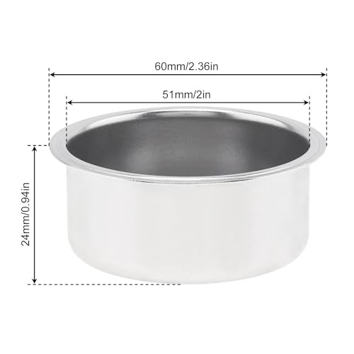 2Pcs 51mm NonPressurized Coffee Filter Basket (2 Count)