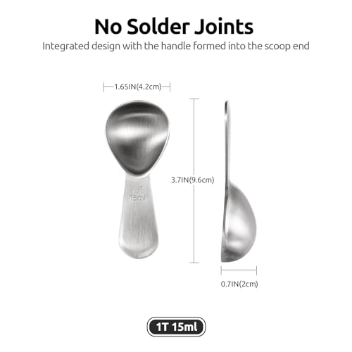 18 8 Stainless Steel Coffee Scoop (2 Count)