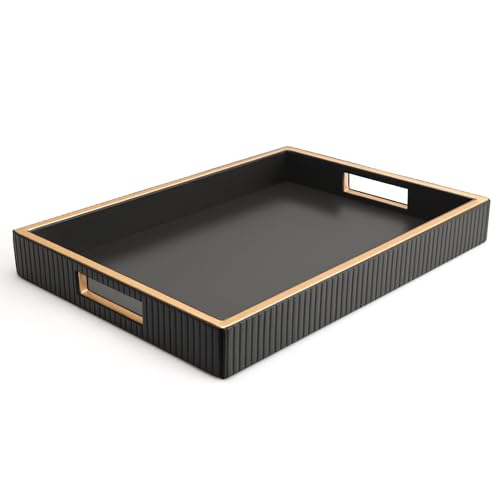Leather Tray Desktop Storage Organizer