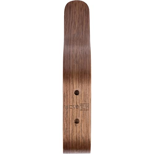 Plywood Wall Hooks Set of 4 Wood Coat Hooks Hanging Clothes Hats Robes Towels Wooden (4 Count)