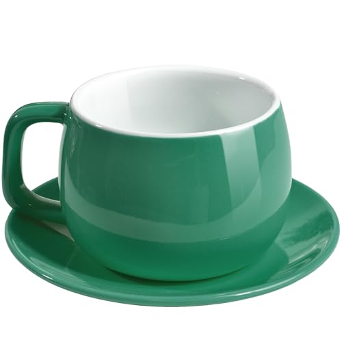 Porcelain Coffee Cup with Saucer 270ml (9.99 Count)