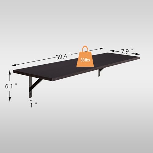 Long Wall Shelves (2 Count)