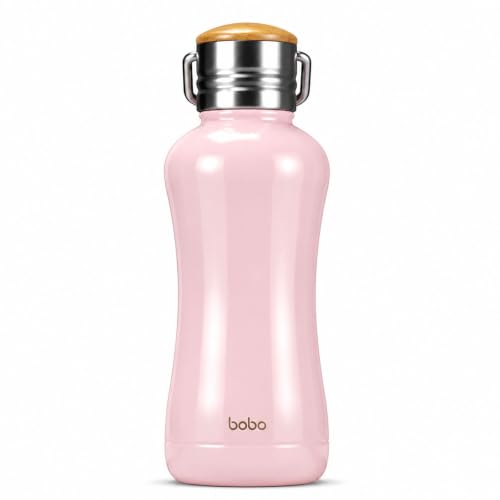 Mini Insulated Water Bottle With Bamboo Lid