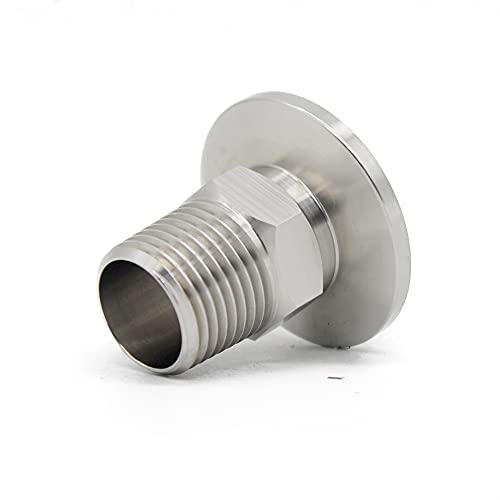 SS304 KF25 NPT Male Adaptor thread 1