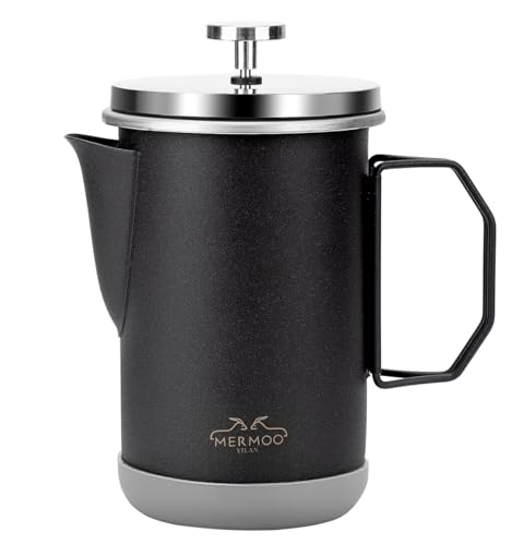 32oz Camping French Press Foldable Handle Stainless Steel