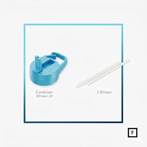 64 oz Wide Mouth Water Bottle with Straw