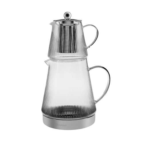 Keops Turkish Small Teapot with Infuser and Lid