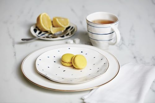 Blue Bay Porcelain Dessert Plates (4 Count)