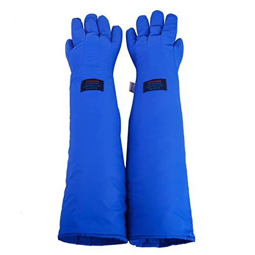 Cryogenic Gloves Low Temperature LN2 Liquid Nitrogen Protective Gloves Cold Storage Safety Frozen Gloves