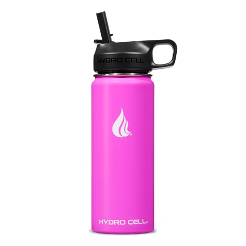 Stainless Steel Insulated Water Bottle with Straw