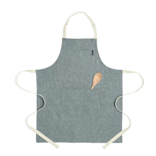 100% Pure Linen Apron