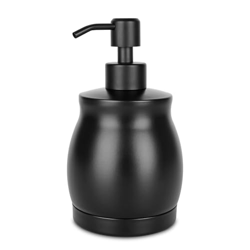 Black Stainless Steel Soap Dispenser