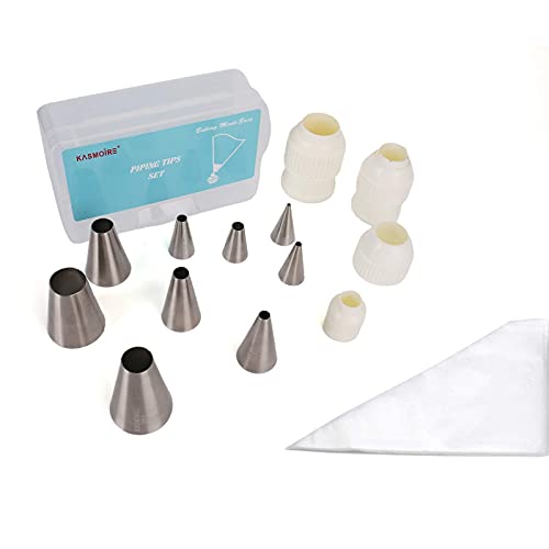 9 Pcs Round Piping Tip (9 Count)