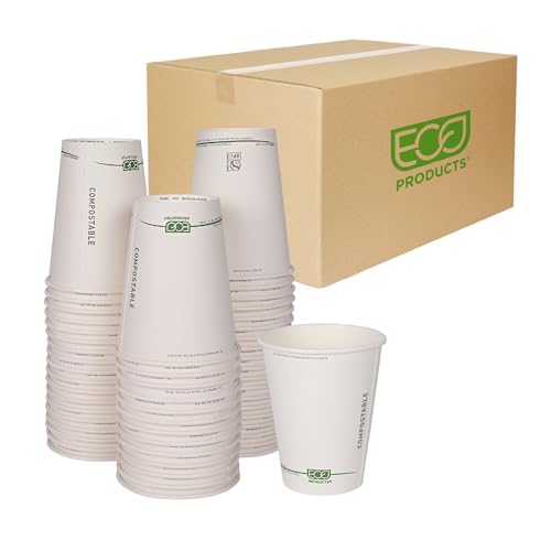 GreenStripe Disposable Paper Hot Cups (1000 Count)