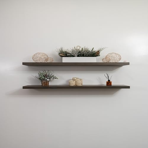 URBANDI Rustic Floating Shelves (2 Count)