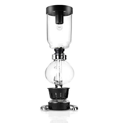 3 Cup Tabletop Siphon Gravity Coffee Maker with Alcohol Burner