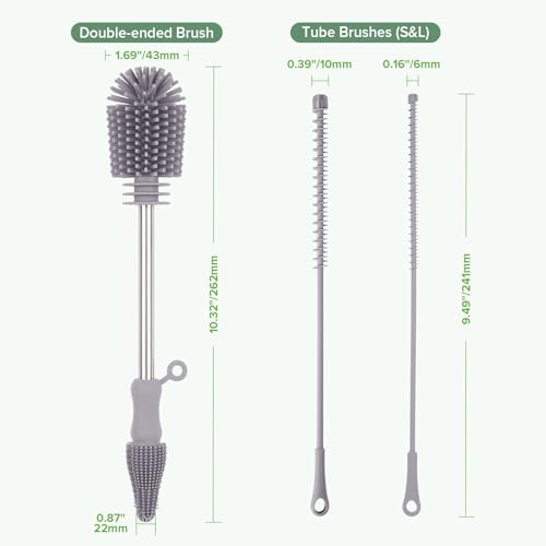 Silicone Cleaning Brush Kit