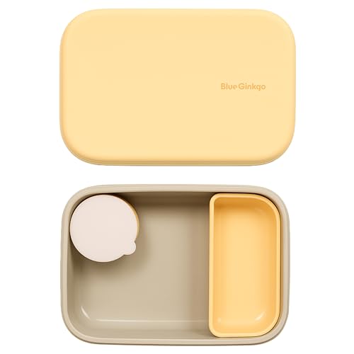 Bento Style Silicone Lunch Box Set