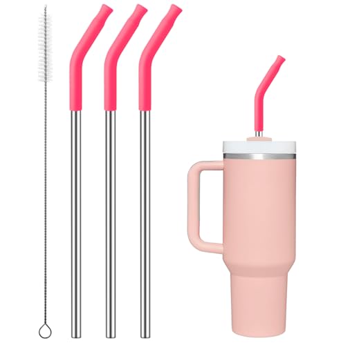 Straight Metal Straws for Stanley 40oz (3 Count)