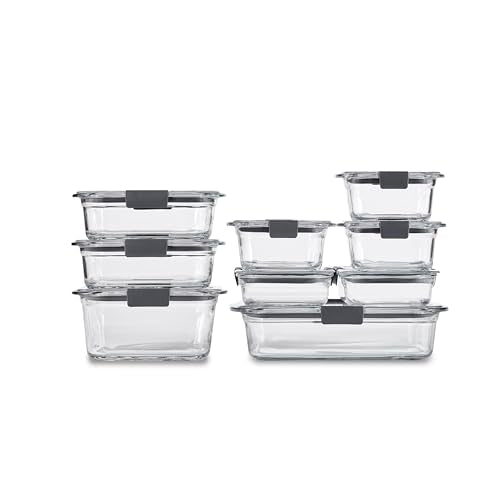Brilliance Glass Food Storage Containers (9 Count)