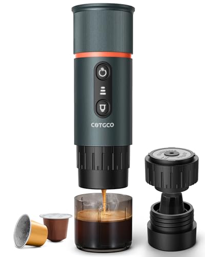Portable Espresso Maker 20 Bar Self‑Heating & Auto