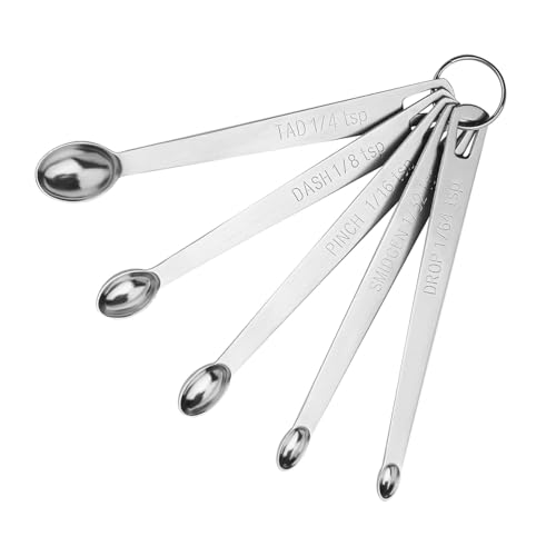 5Pcs Teaspoon Measuring Spoons (5 Count)