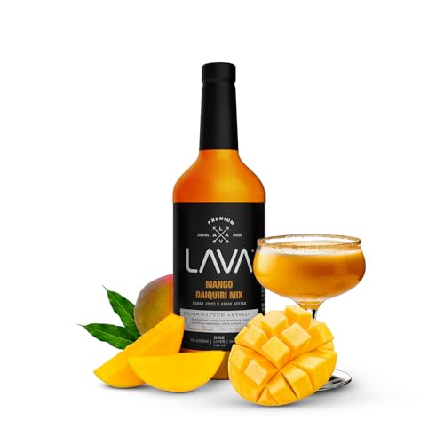 Premium Mango Daiquiri Mixer Made with Real Mango Juice (33.8 Fl Oz)