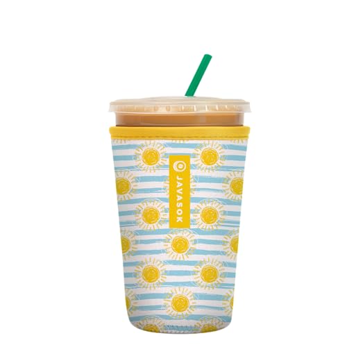 JavaSok Iced Coffee & Cold Soda Insulated Neoprene Cup Sleeve