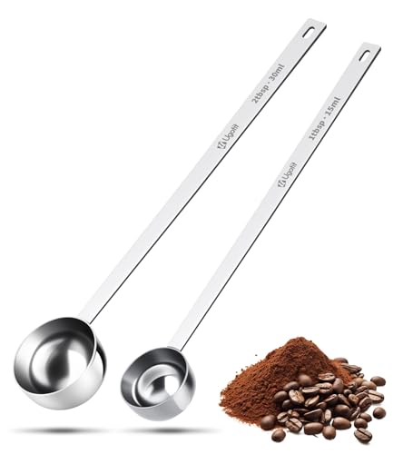 304 Stainless Steel Coffee Scoop (2 Count)
