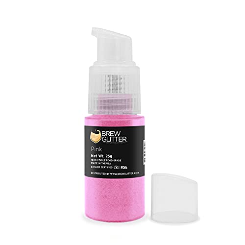 Brew Glitter Edible Drink Glitter Pump 1x 25g for Cocktails