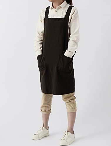 Soft Cotton Linen Apron for Women