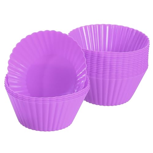 18Pcs Silicone Cupcake Liners (18 Count)