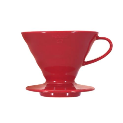 VDCR 02R V60 02 Coffee Dripper Ceramic Red Coffee Drip for 1