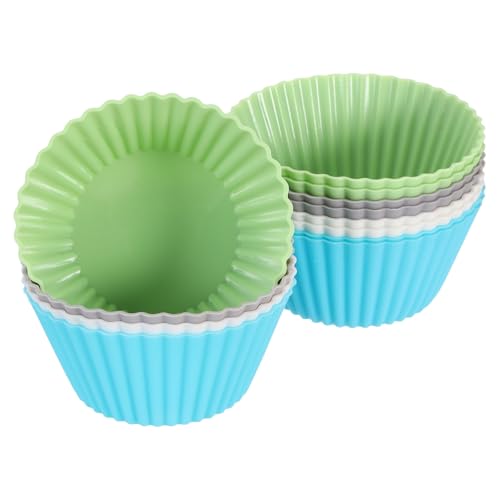 12Pcs Silicone Cupcake Liners