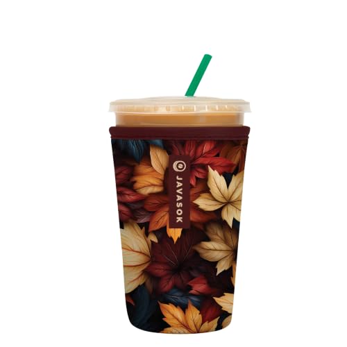 JavaSok Iced Coffee & Cold Soda Insulated Neoprene Cup Sleeve