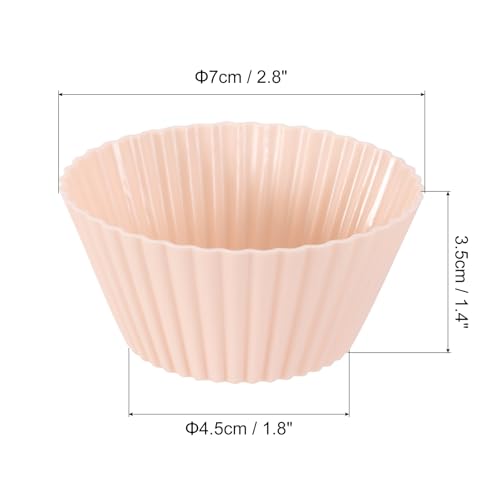 36Pcs Silicone Cupcake Liners