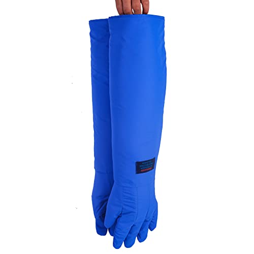 Cryogenic Gloves Low Temperature LN2 Liquid Nitrogen Protective Gloves Cold Storage Safety Frozen Gloves