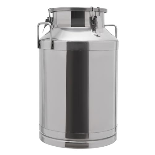 Stainless Steel Milk Bucket With Faucet
