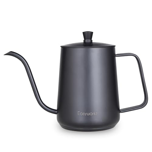 Gooseneck Pour Over Coffee Kettle 30 fl oz Stainless Steel Hand Drip Coffee Pot With Long Narrow Spout
