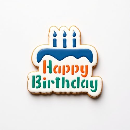 Cookie Cutter and Stencil Bundle Royal Icing Cookies Stencils Paint Your Own Biscuit Bakery Starter Kits Royal Icing Fondant Cutters Birthday Wedding Holiday Cookies Painting Coloring Pages Comb (9 Count)
