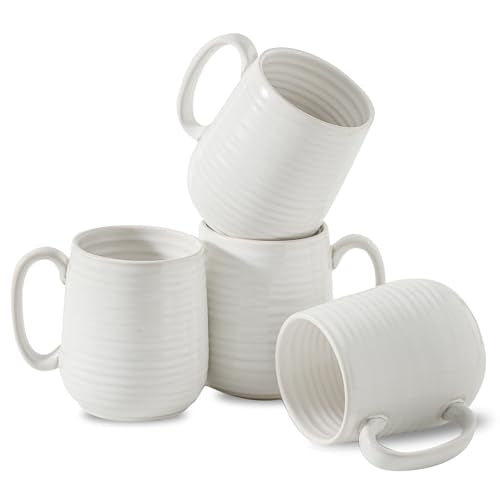 Coffee Mugs Set of 4 (4 Count)