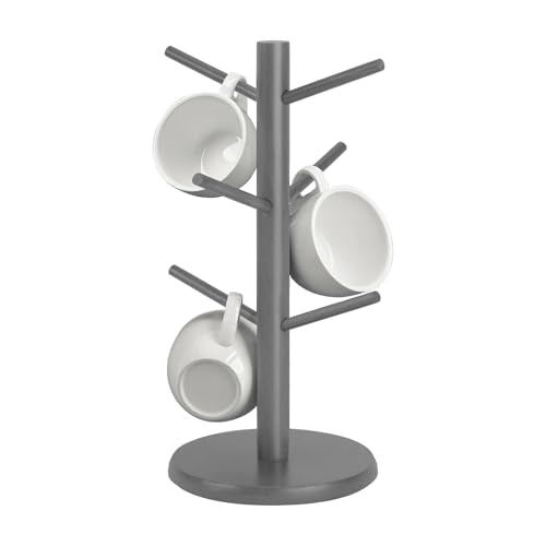 Wooden Mug Holder Tree