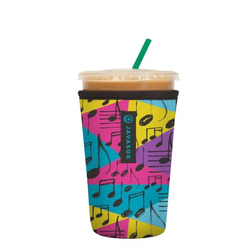 JavaSok Iced Coffee & Cold Soda Insulated Neoprene Cup Sleeve
