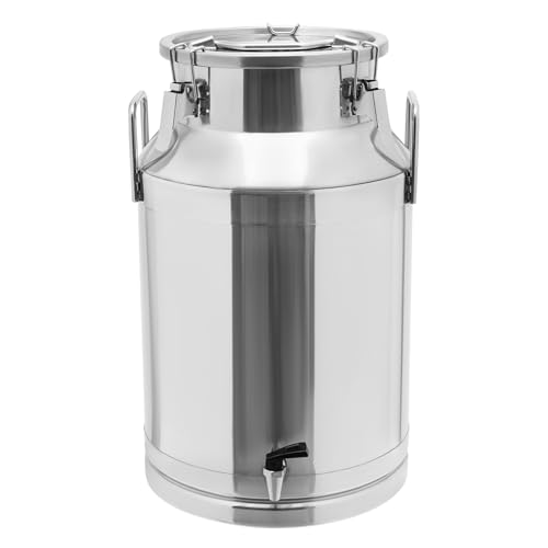 Milk Can with a Faucet