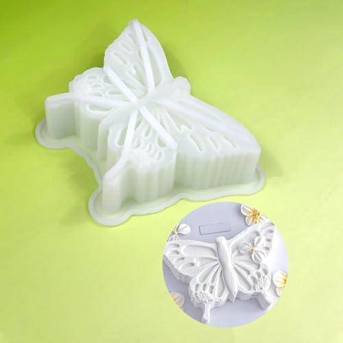 Butterfly Shape Food Grade Silicone Baking Mold Cake Mould Chocolate Muffin Mousse Jelly Candy Cookie Soap Candle Making Tools