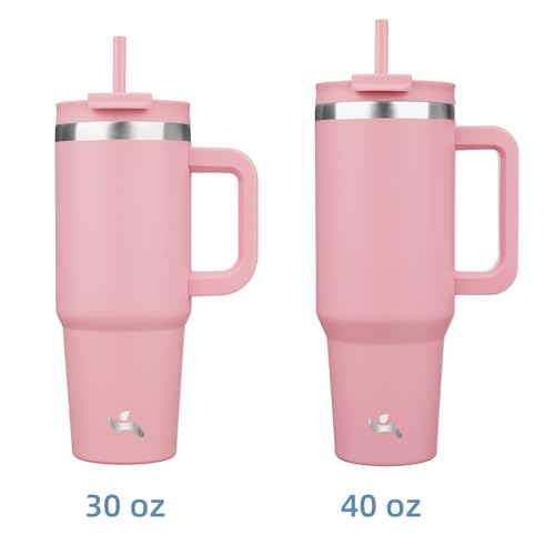 30 oz Insulated Tumbler Water Bottle with Handle