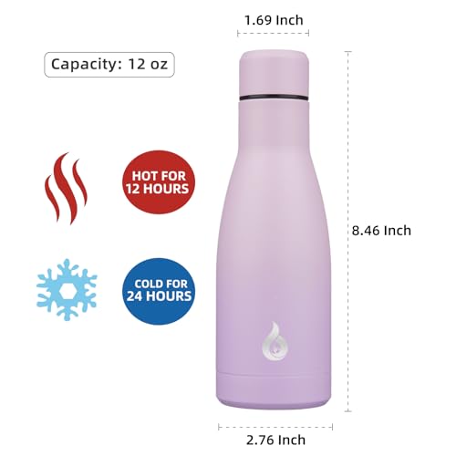 12 oz Small Water Bottle