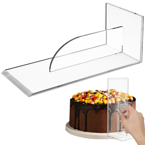 Acrylic Cake Smoother Scraper