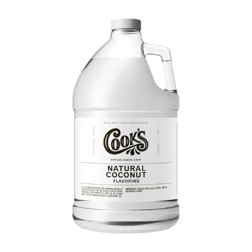 Coconut Flavoring for Baking & Ice Cream (128 Fl Oz)